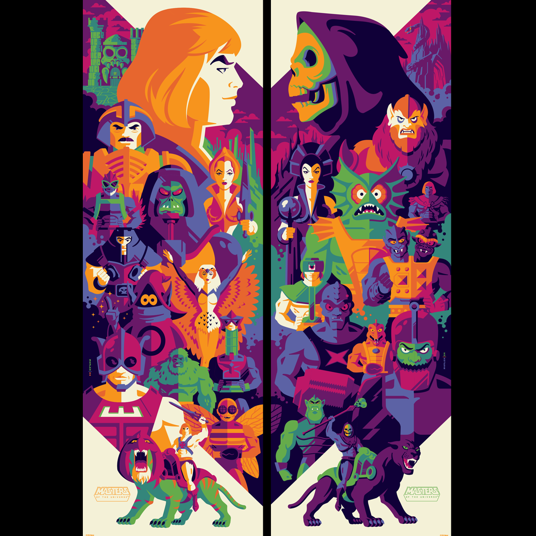 MAN-BO様オーダーページ MASTERS OF THE UNIVERSE regular edition screenprint set
