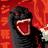 GODZILLA vs DESTOROYAH limited edition screenprint
