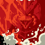 GODZILLA vs DESTOROYAH limited edition screenprint