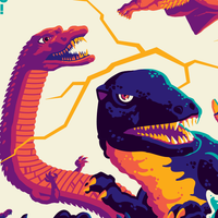 DESTROY ALL MONSTERS regular edition screenprint