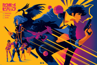 COWBOY BEBOP variant edition screenprint