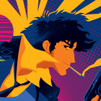 COWBOY BEBOP variant edition screenprint