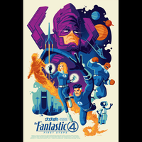 THE FANTASTIC FOUR: FIRST STEPS limited edition screenprint