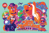 THE GREAT MUPPET CAPER variant edition screenprint