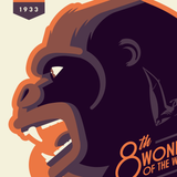 KING KONG limited edition screenprint
