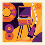 LANCASTER VINYL screenprint