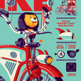 PEE WEE'S BIKE regular edition screenprint