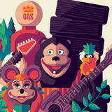 ROCK-A-FIRE EXPLOSION regular edition screenprint