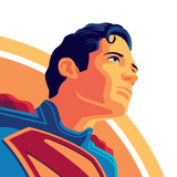 SUPERMAN regular edition screenprint