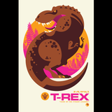 T-REX limited edition screenprint