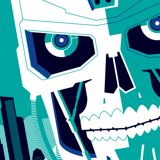 THE TERMINATOR print – strongstuffstore