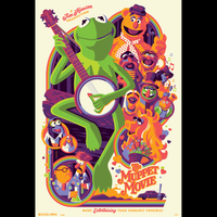 THE MUPPET MOVIE regular edition screenprint