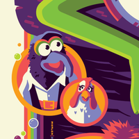 THE MUPPET MOVIE regular edition screenprint