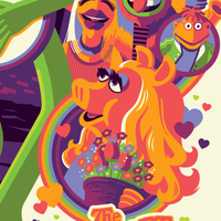 THE MUPPET MOVIE regular edition screenprint