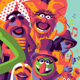 THE MUPPET MOVIE variant edition screenprint