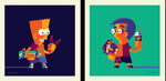 4x4: BFF13 / 2-screenprint set