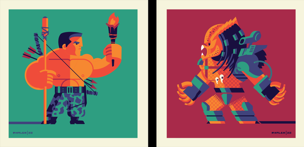 4x4: ETC07 / 2-screenprint set