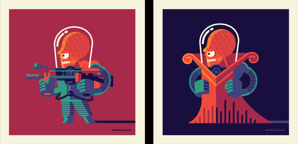 4x4: ETC09 / 2-screenprint set