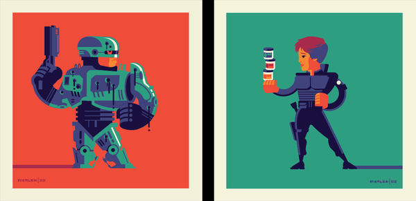 4x4: ETC10 / 2-screenprint set