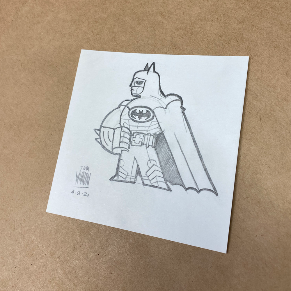 BATMAN 4x4 sketch – strongstuffstore