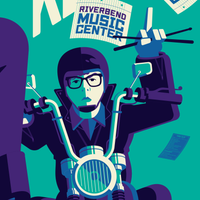 THE BLACK KEYS: cincinnati gig poster (artist colorway)