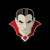 DRACULA enamel pin