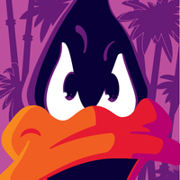 DUCK AMUCK variant edition screenprint