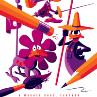 DUCK AMUCK variant edition screenprint