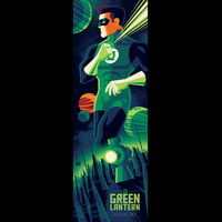 GREEN LANTERN regular edition screenprint