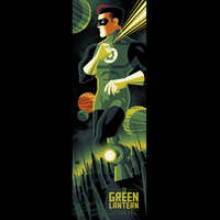 GREEN LANTERN variant edition screenprint