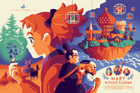 MARY AND THE WITCH'S FLOWER regular edition screenprint