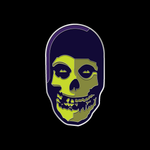 MISFITS FIEND (GREEN) enamel pin
