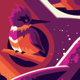 ICONIC WILDLIFE OF OLYMPIC screenprint