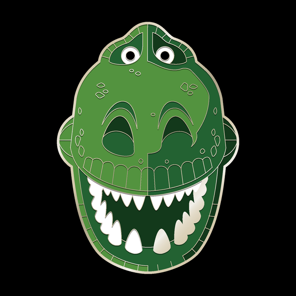 REX enamel pin