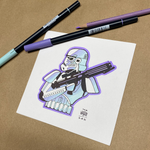 STORMTROOPER (purple) marker card