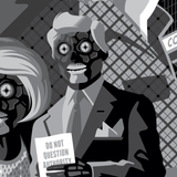 THEY LIVE variant edition screenprint