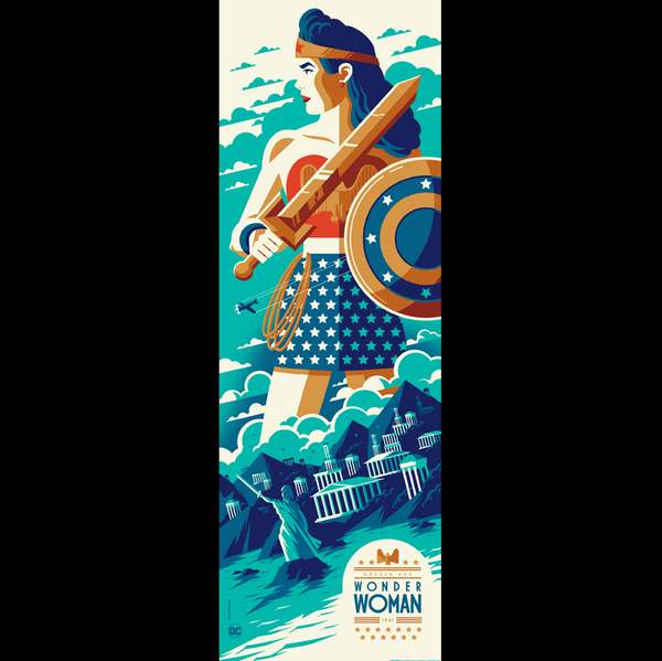 WONDER WOMAN variant edition screenprint